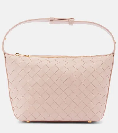 BOTTEGA VENETA WALLACE LEATHER SHOULDER BAG