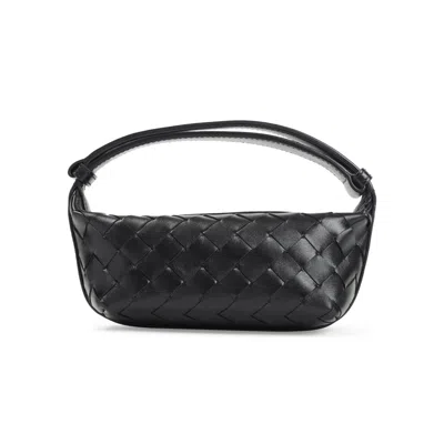 Bottega Veneta Wallace Twon Mini Bag Women In Black