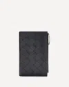 Bottega Veneta Textured Black Wallet With Signature Woven Pattern In Black
