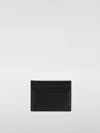 Bottega Veneta Intrecciato Open Top Card Case In Black