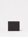 Bottega Veneta Intrecciato Leather Bi-fold Wallet In Brown