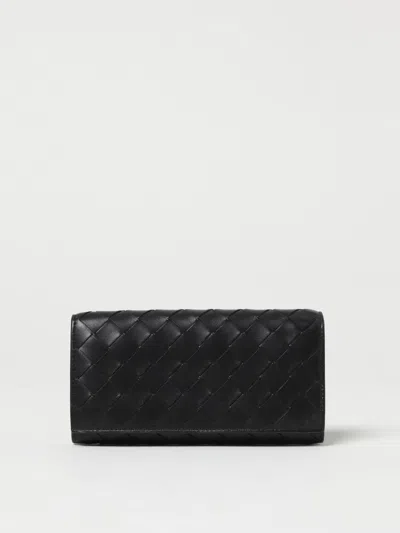 Bottega Veneta Wallet  Woman Color Black In Schwarz