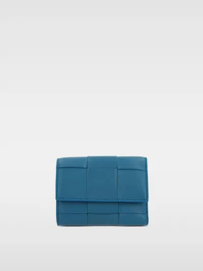 Bottega Veneta Wallet  Woman Color Blue