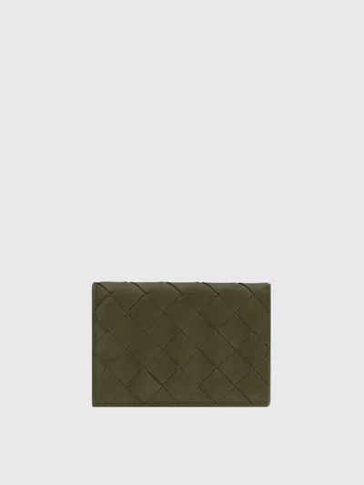 Bottega Veneta Women Card Holder In Green