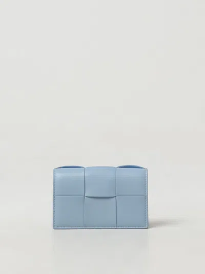 Bottega Veneta Wallet  Woman Color Sky Blue