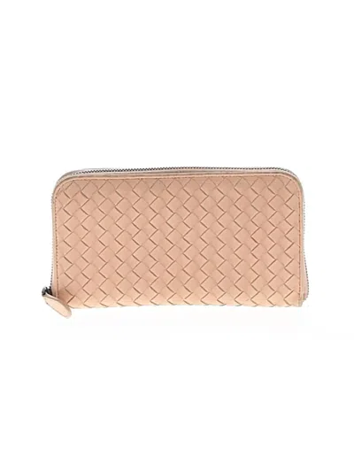 Pre-owned Bottega Veneta Wallet In Pink