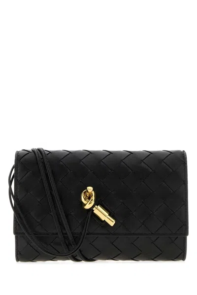 Bottega Veneta Wallet Shoulder In Black