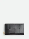 Bottega Veneta Wallet With Zip Accessories In Black