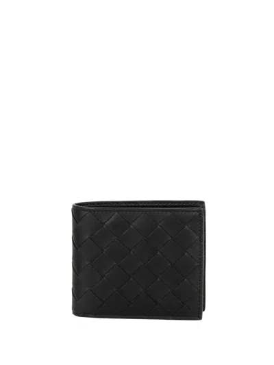 Bottega Veneta Wallets Black In Pink