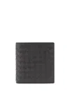 Bottega Veneta Piccolo Bi-fold Wallet In Intrecciato Leather In Fondant