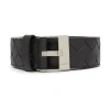 Bottega Veneta Watch Belt In Black