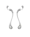 Bottega Veneta Water Drop Earring In Gray