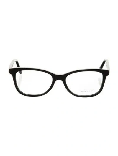 Pre-owned Bottega Veneta Wayfarer Eyeglasses W/ Tags In Black