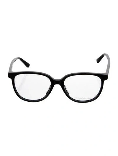 Pre-owned Bottega Veneta Wayfarer Eyeglasses W/ Tags In Black