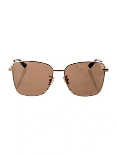 Pre-owned Bottega Veneta Wayfarer Tinted Sunglasses In Multi