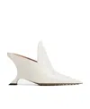 Bottega Veneta Wear High Heels With A Pointed Head. In White