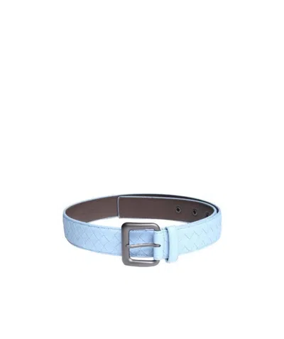 Bottega Veneta Weave A Belt In Blue