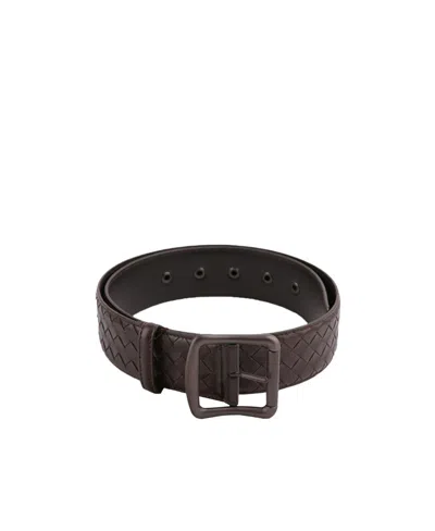Bottega Veneta Weave A Belt Of Detail In Black