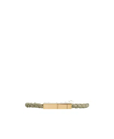 Bottega Veneta Weave A Bracelet In Yellow