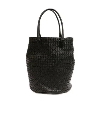 Bottega Veneta Weave A Handbag In Black