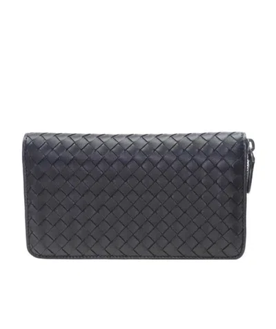 Bottega Veneta Weave A Handbag In Blue