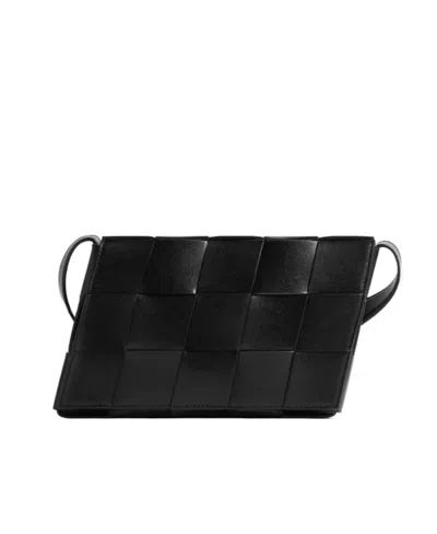 Bottega Veneta Weave A Satchel In Black