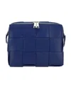 Bottega Veneta Weave A Shoulder Bag In Blue