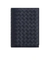 Bottega Veneta Weaving Small Passport Holder In Black
