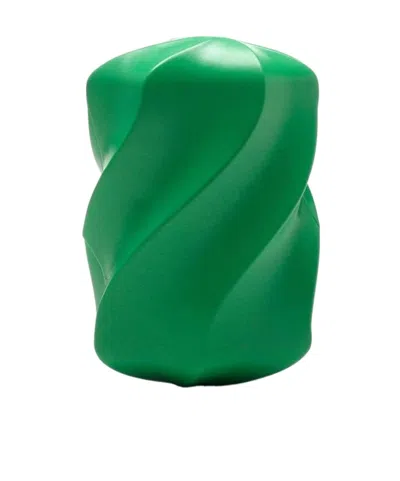 Bottega Veneta Whirl Twisted Frilly Clutch In Green