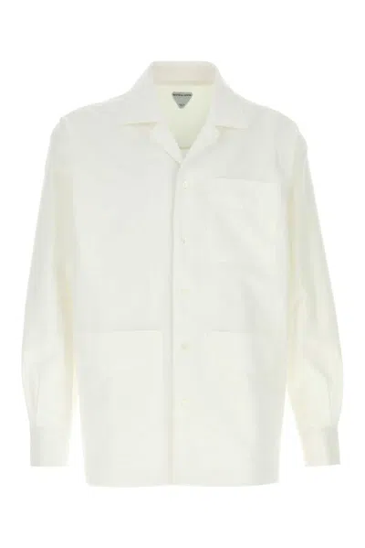 Bottega Veneta White Cotton Shirt
