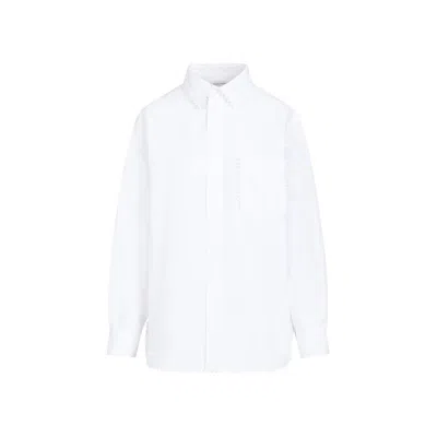 Bottega Veneta White Cotton Shirt