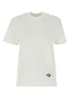 Bottega Veneta Crew Neck Embroidered Detail Short Sleeves Top