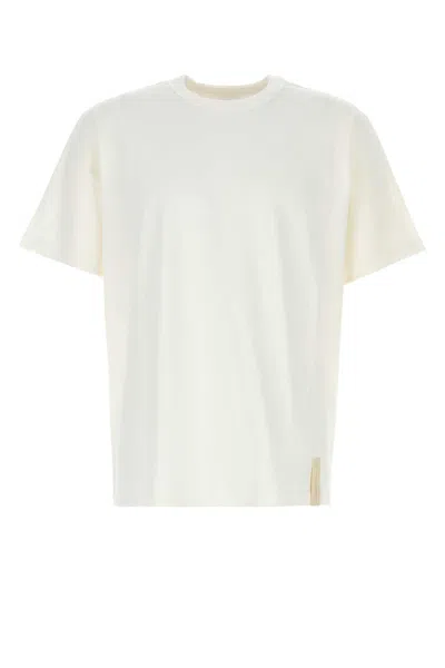 BOTTEGA VENETA WHITE COTTON T-SHIRT