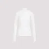 Bottega Veneta White Cotton Top In White