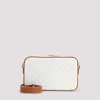 Bottega Veneta White Intrecciato Small Crossbody Bag In White
