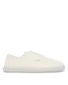 Bottega Veneta White Intrecciato Nappa Leather Serena Sneakers In White