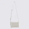 Bottega Veneta Small White Cassette Shoulder Bag In White