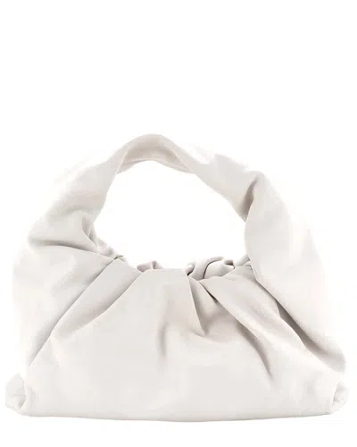 Bottega Veneta White Leather The Shoulder Pouch Medium (authentic Pre-loved)