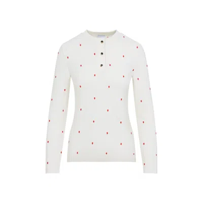 BOTTEGA VENETA BOTTEGA VENETA WHITE MATCHES COTTON TOP