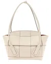 Bottega Veneta White Maxi Intrecciato Leather French Maxi Small Arco  (authentic Pre-loved)
