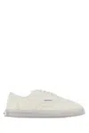 Bottega Veneta White Intrecciato Nappa Leather Serena Sneakers In White