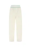 Bottega Veneta Nylon Pant With Contrast Trim And Pockets