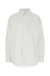 Bottega Veneta White Oxford Shirt In White