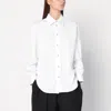 Bottega Veneta White Shirt With Knot Buttons In White