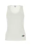 Bottega Veneta Stretch Rib Cotton Tank Top
