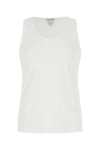 Bottega Veneta Sleeveless Fitted Ribbed Top With Scoop Neckline