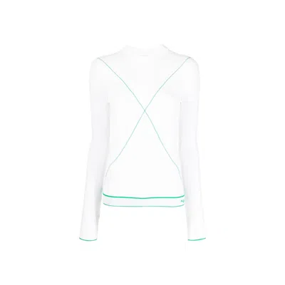 Bottega Veneta White Viscose Blend Sweater