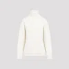 Bottega Veneta White Cashmere Turtleneck Jumper In White