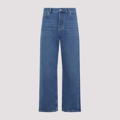 Bottega Veneta Wide Fit Jeans 48 In Blue