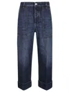Bottega Veneta Cargo Jeans Clothing In Blue